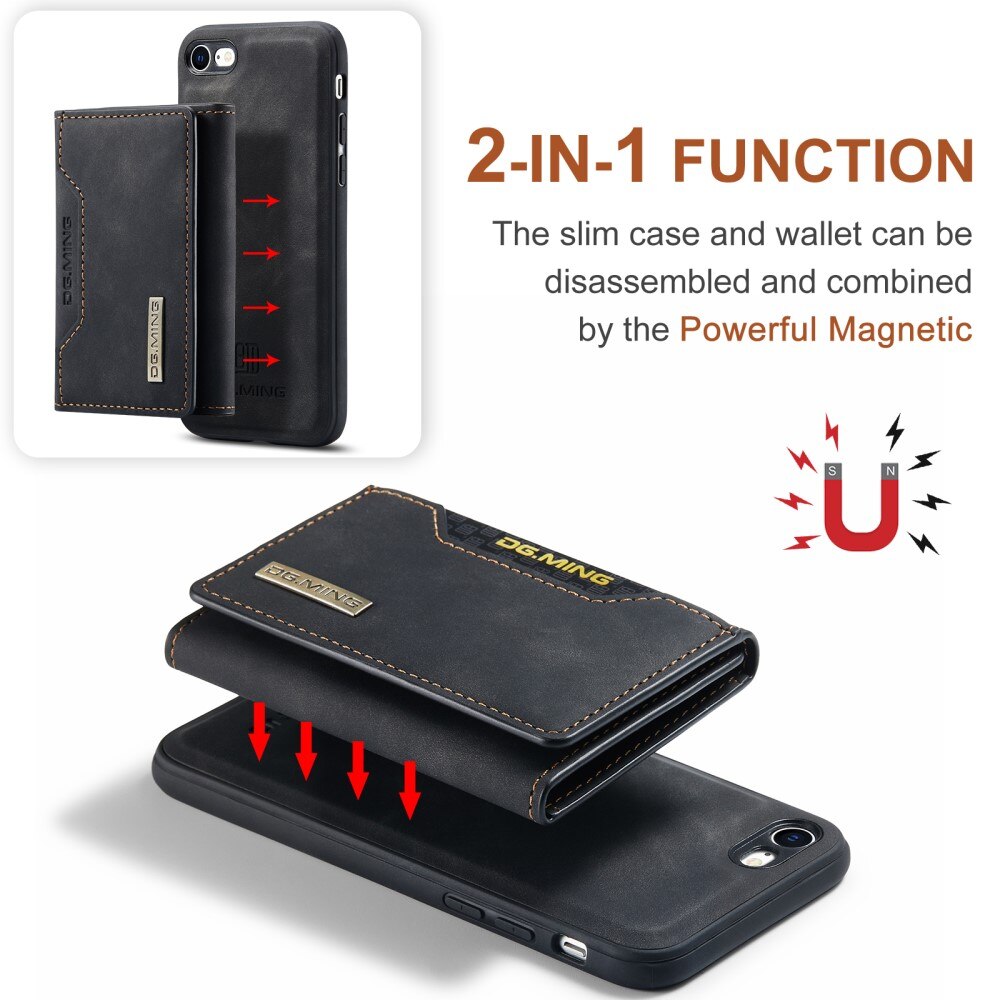 Magnetic Card Slot Case iPhone SE 2022 Sort