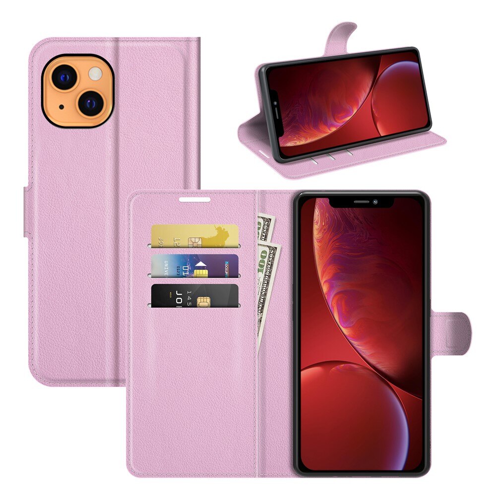 Mobiltaske Apple iPhone 13 Lyserød