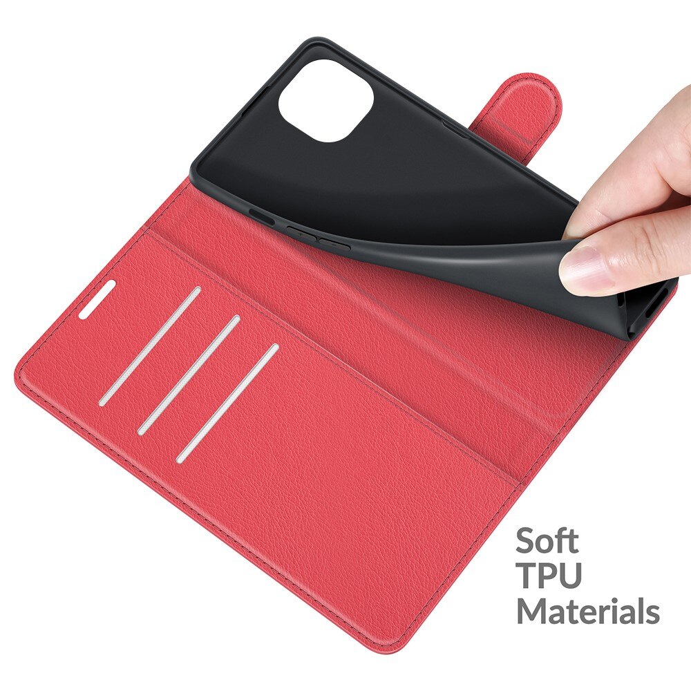 Mobiltaske Apple iPhone 13 Rød