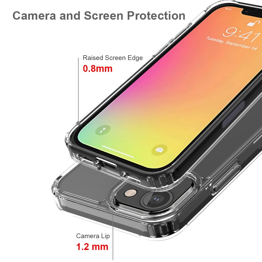 Crystal Hybrid Case iPhone 13 Mini Transparent