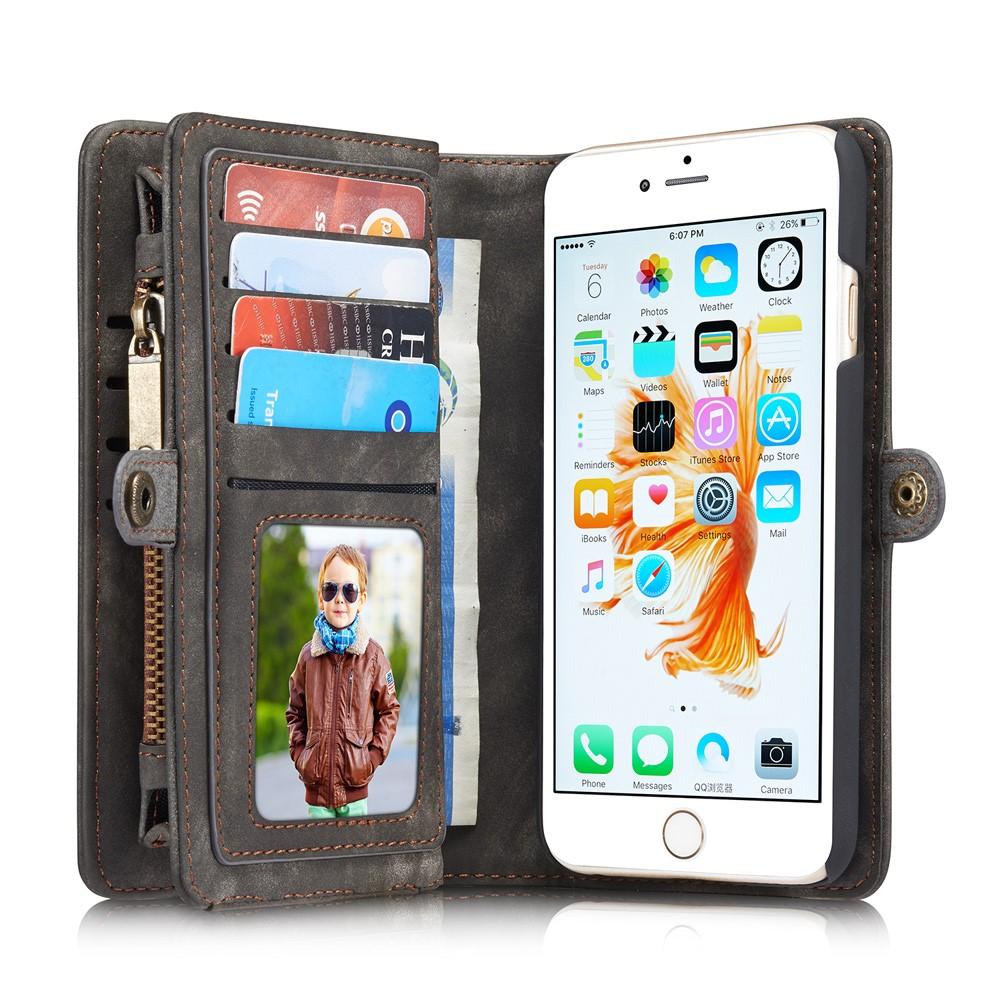 Multi-slot Mobiltaske iPhone 6 Plus/6S Plus Grå