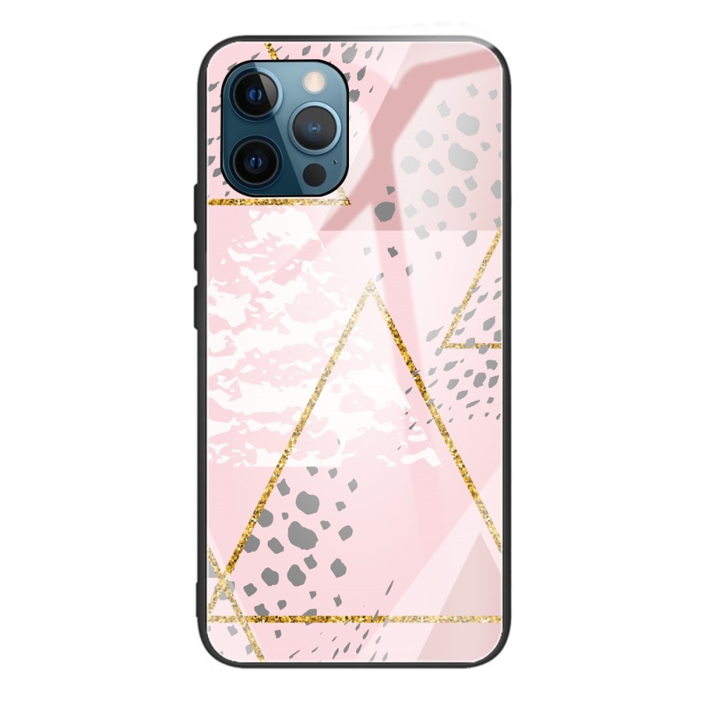 Cover Hærdet Glas Apple iPhone 13 Pro leopard lyserød