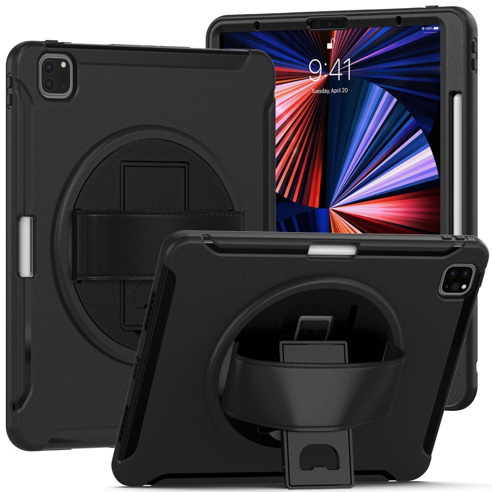 Stødsikker Hybridcover iPad Pro 12.9 4th Gen (2020) sort