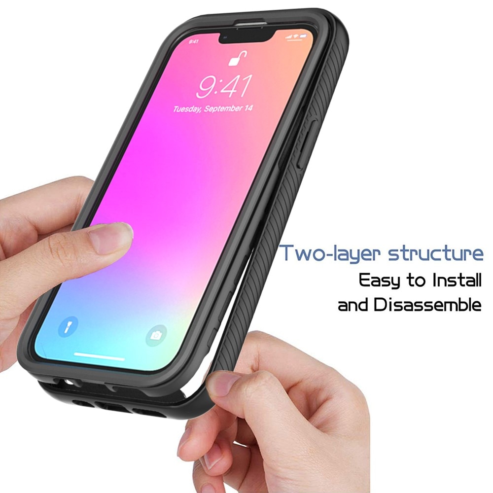 Full Cover Case iPhone 13 Pro sort