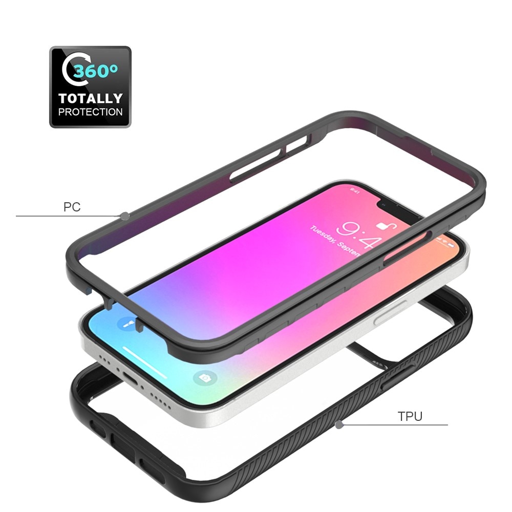 Full Cover Case iPhone 13 Pro sort