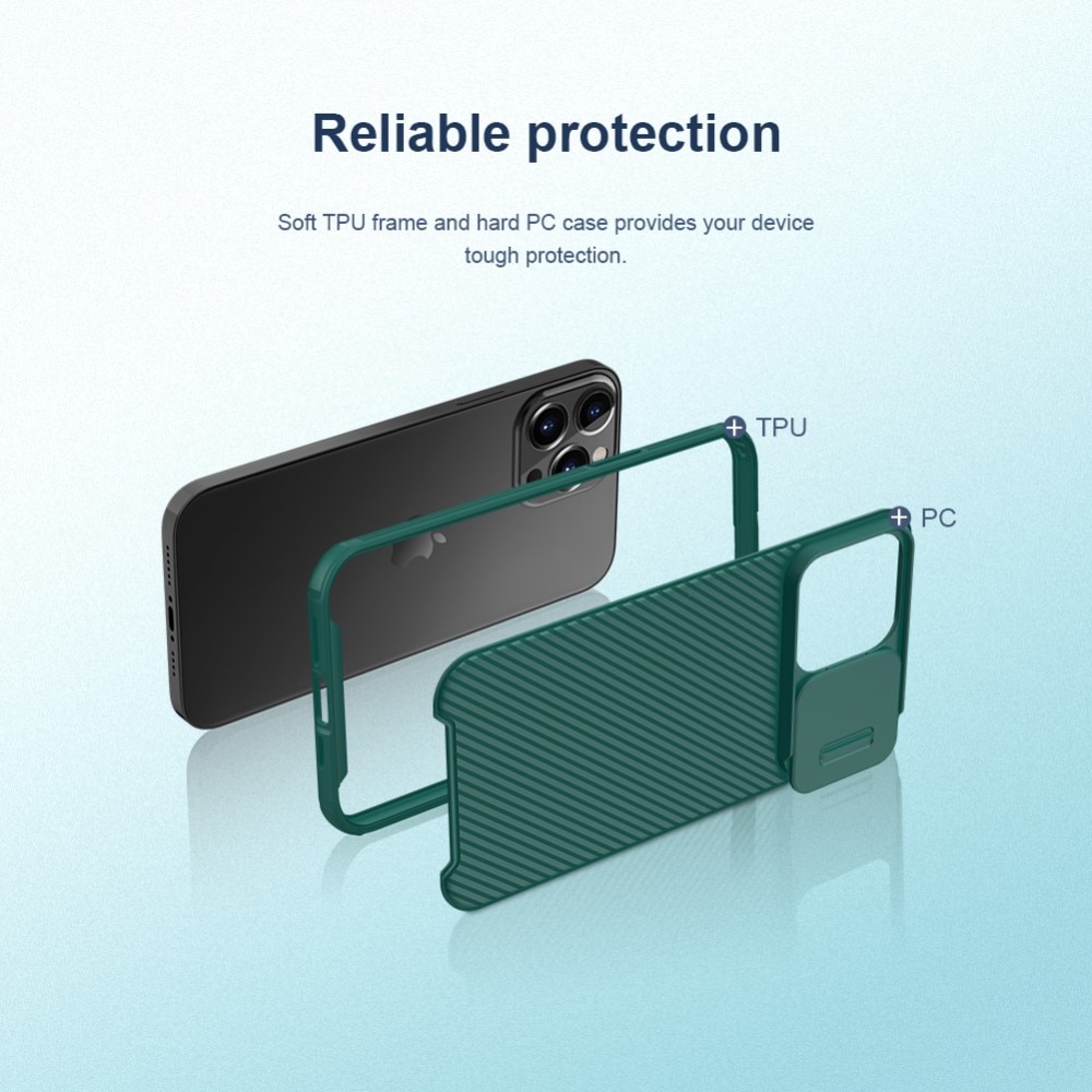 CamShield Cover Apple iPhone 13 Pro Grøn