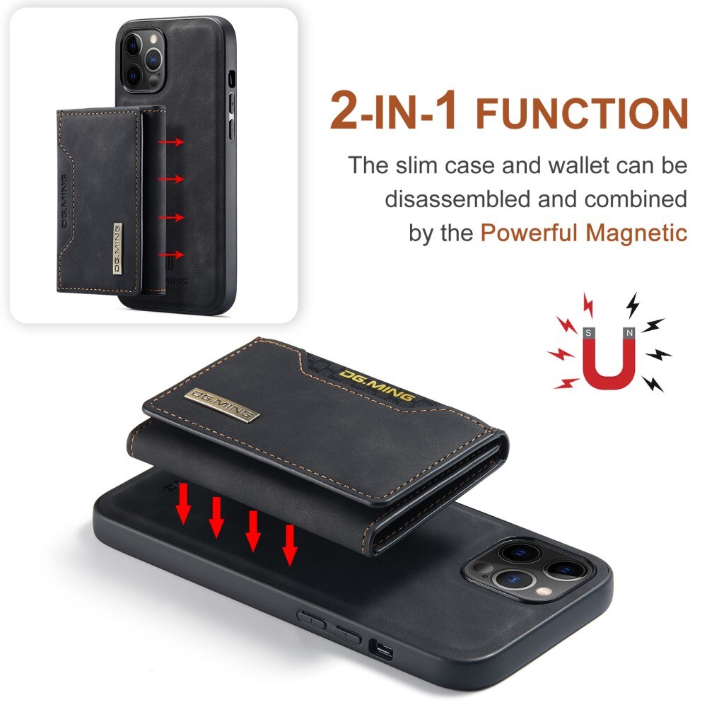 Magnetic Card Slot Case iPhone 13 Pro Max Sort
