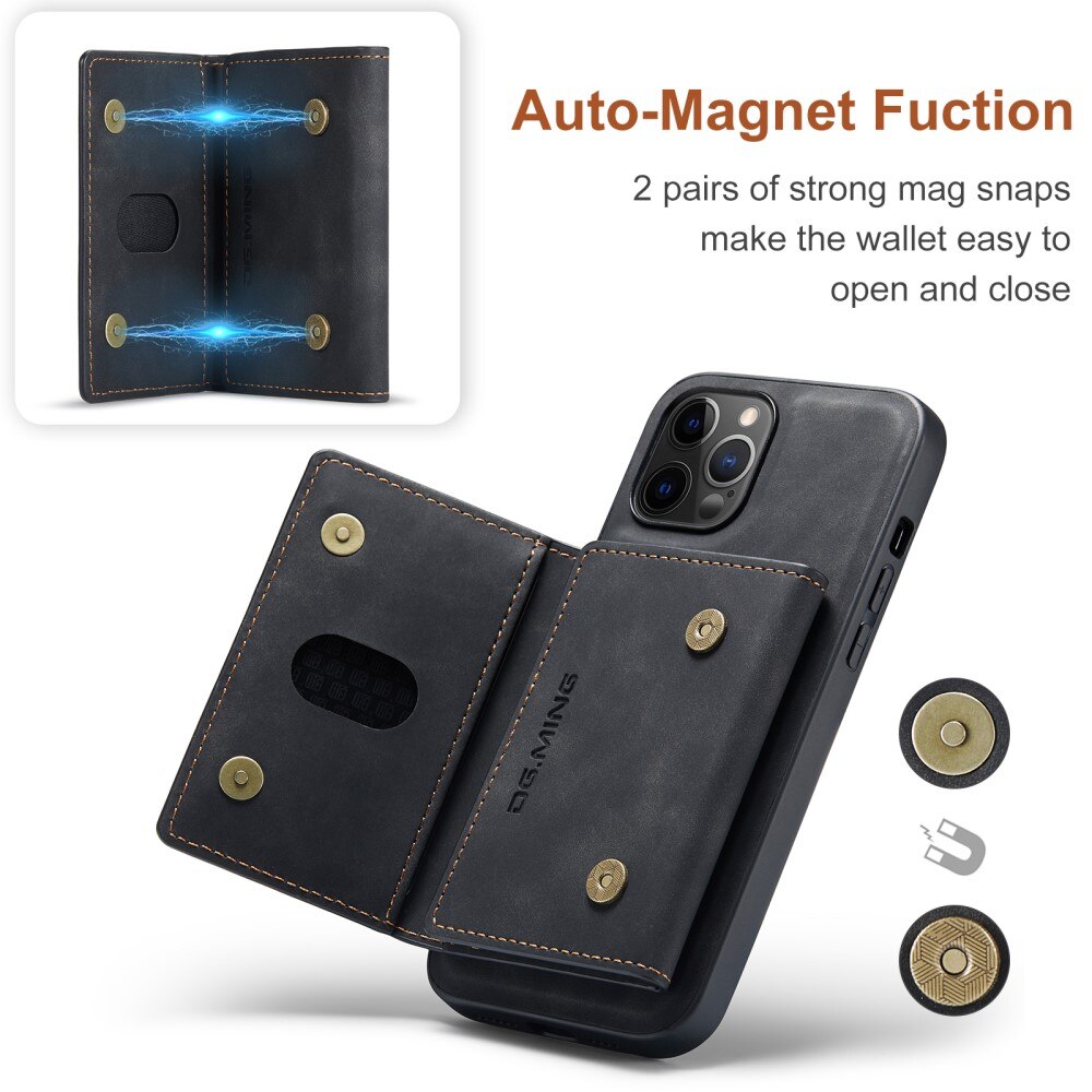 Magnetic Card Slot Case iPhone 13 Pro Max Sort