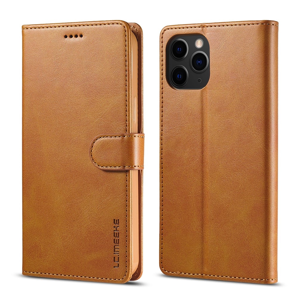 Tegnebogsetui iPhone 13 Pro cognac