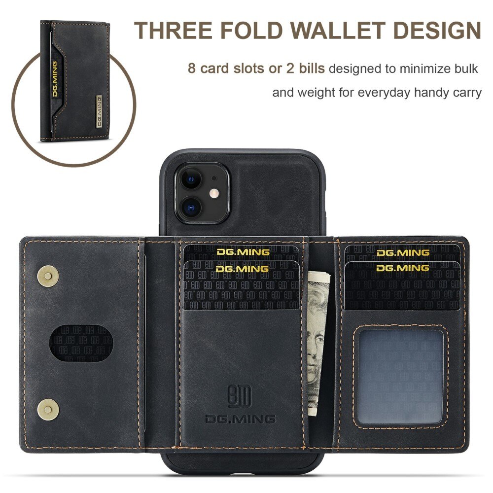 Magnetic Card Slot Case iPhone 11 Black