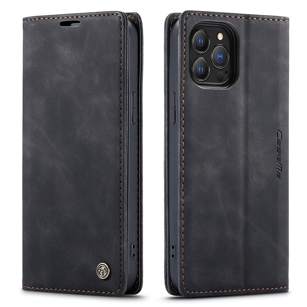 Slim Pung Etui iPhone 13 Pro Sort