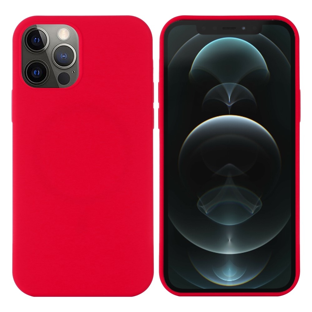 Silicone Magnetic Case iPhone 13 Red