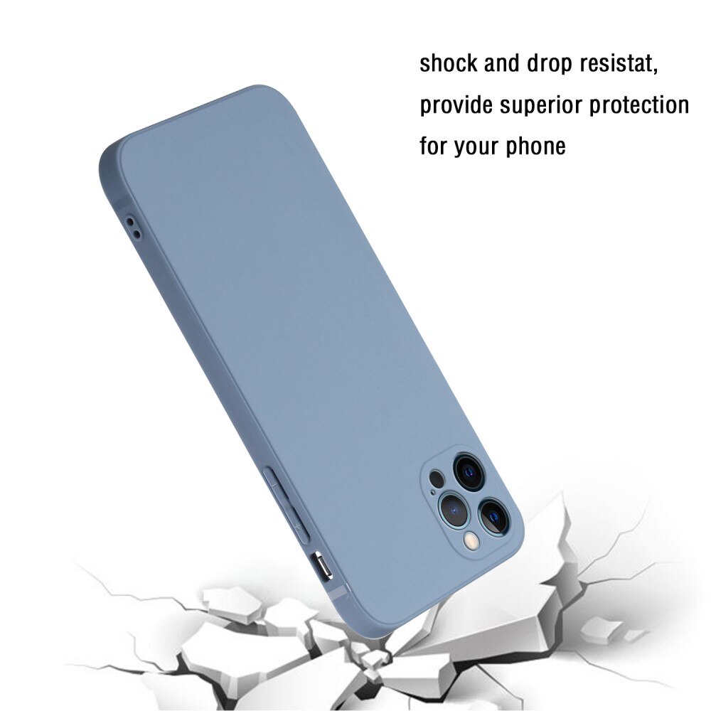 TPU Cover iPhone 13 Pro grå/blå