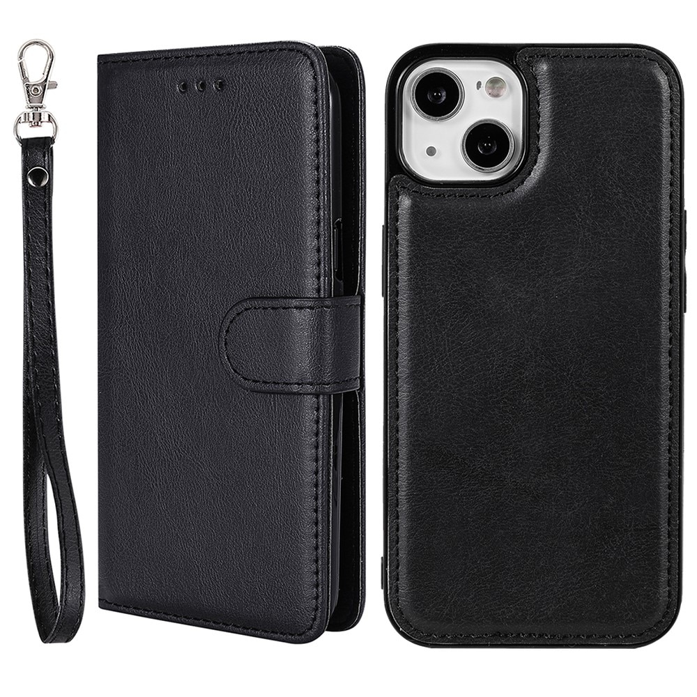 Magnetisk Wallet iPhone 13 sort