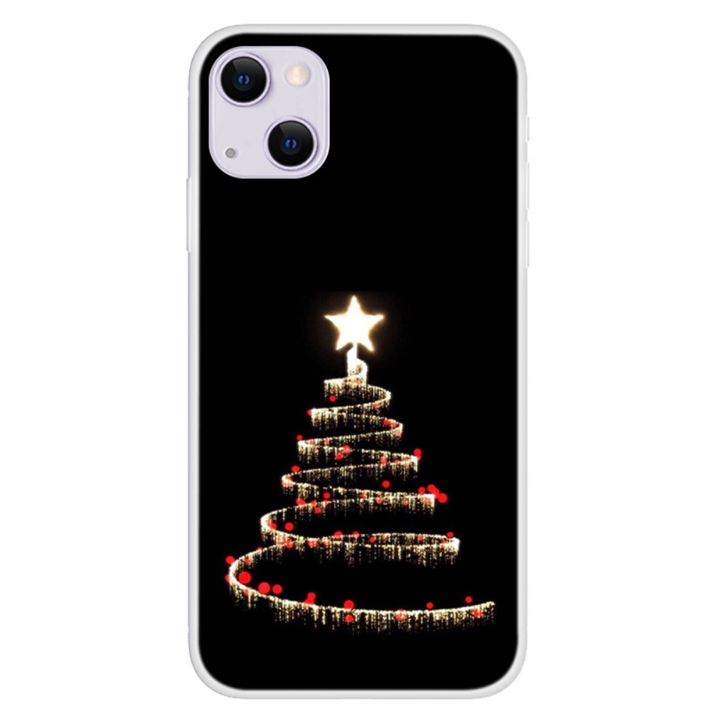 TPU Cover med Julemotiv iPhone 13 - Juletræ