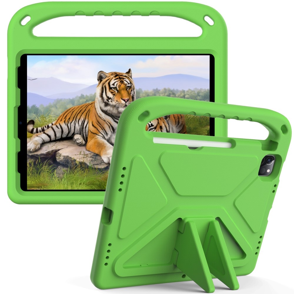 Etui EVA med håndtag til Apple iPad Air 10.9 5th Gen (2022) Grøn