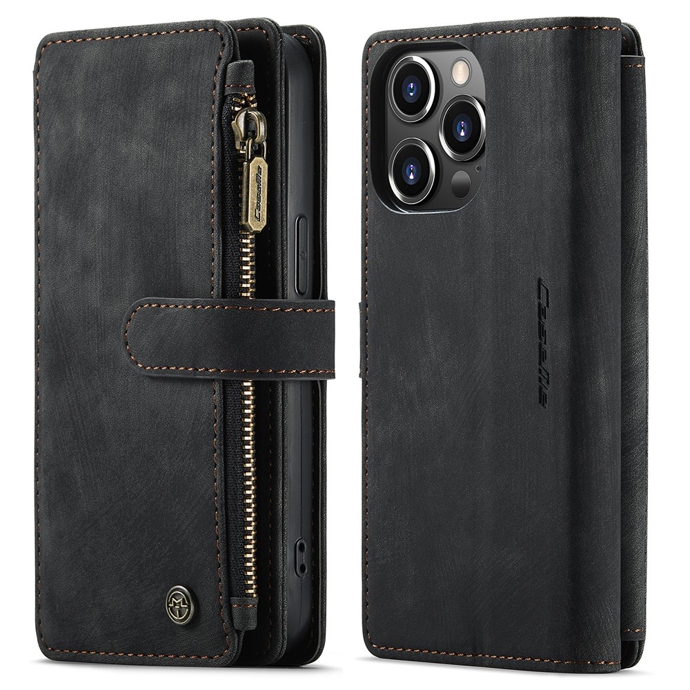 Zipper Wallet iPhone 13 Pro sort