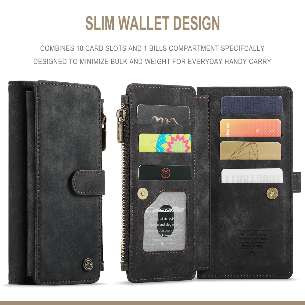 Zipper Wallet iPhone 13 Pro Max Sort