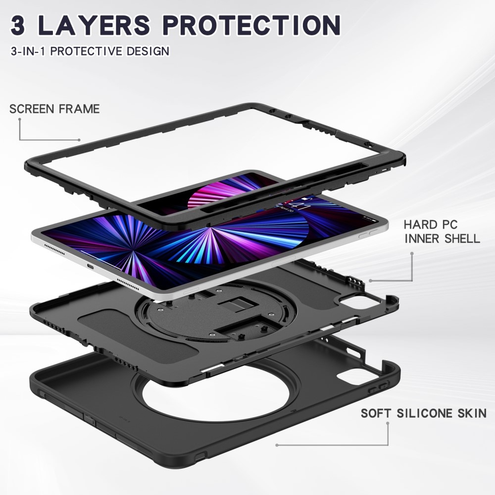 Stødsikker Hybridcover iPad Pro 11 1st Gen (2018) sort