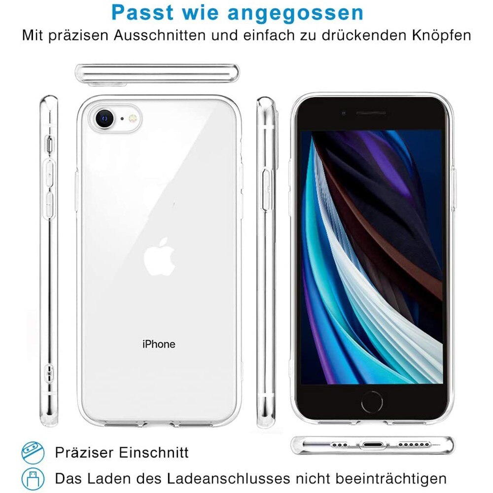 iPhone 7 Cover TPU gennemsigtig