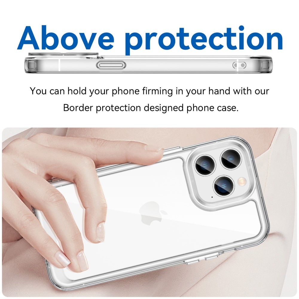 Crystal Hybrid Case iPhone 14 Pro Max gennemsigtig