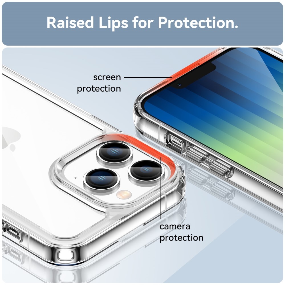 Crystal Hybrid Case iPhone 14 Pro gennemsigtig