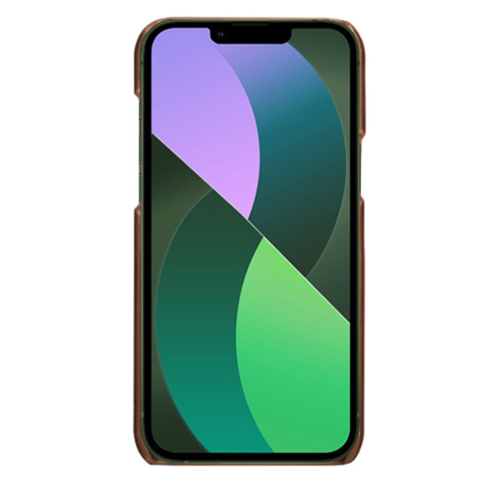 Card Slots Case iPhone 14 Brun