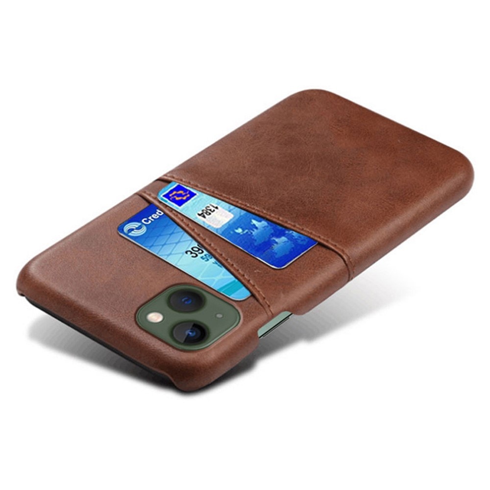 Card Slots Case iPhone 14 Brun