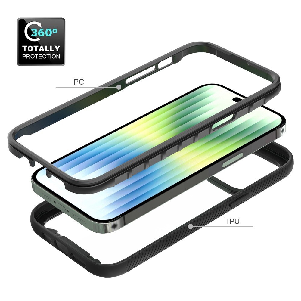 Full Cover Case iPhone 14 Plus Sort