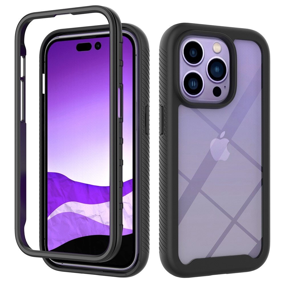 Full Cover Case iPhone 14 Pro Sort