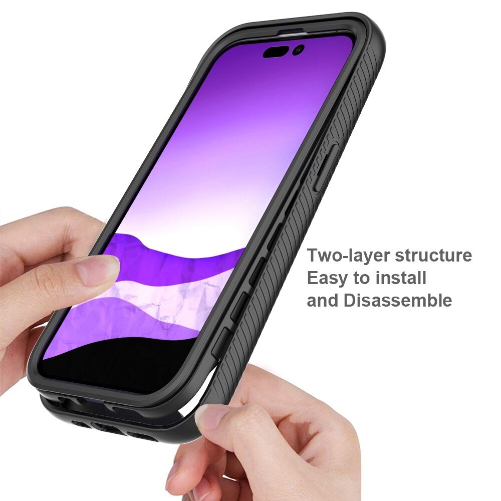 Full Cover Case iPhone 14 Pro Sort