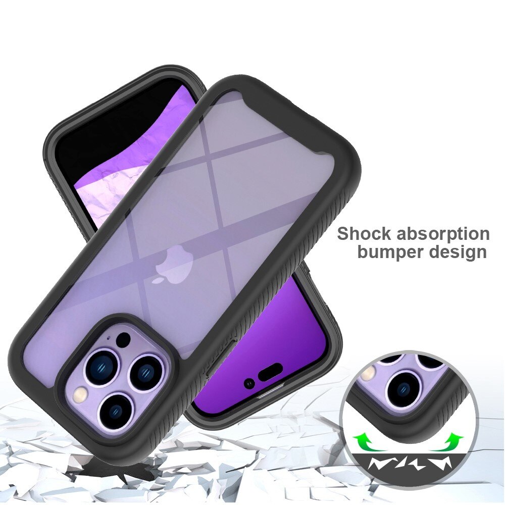 Full Cover Case iPhone 14 Pro Sort