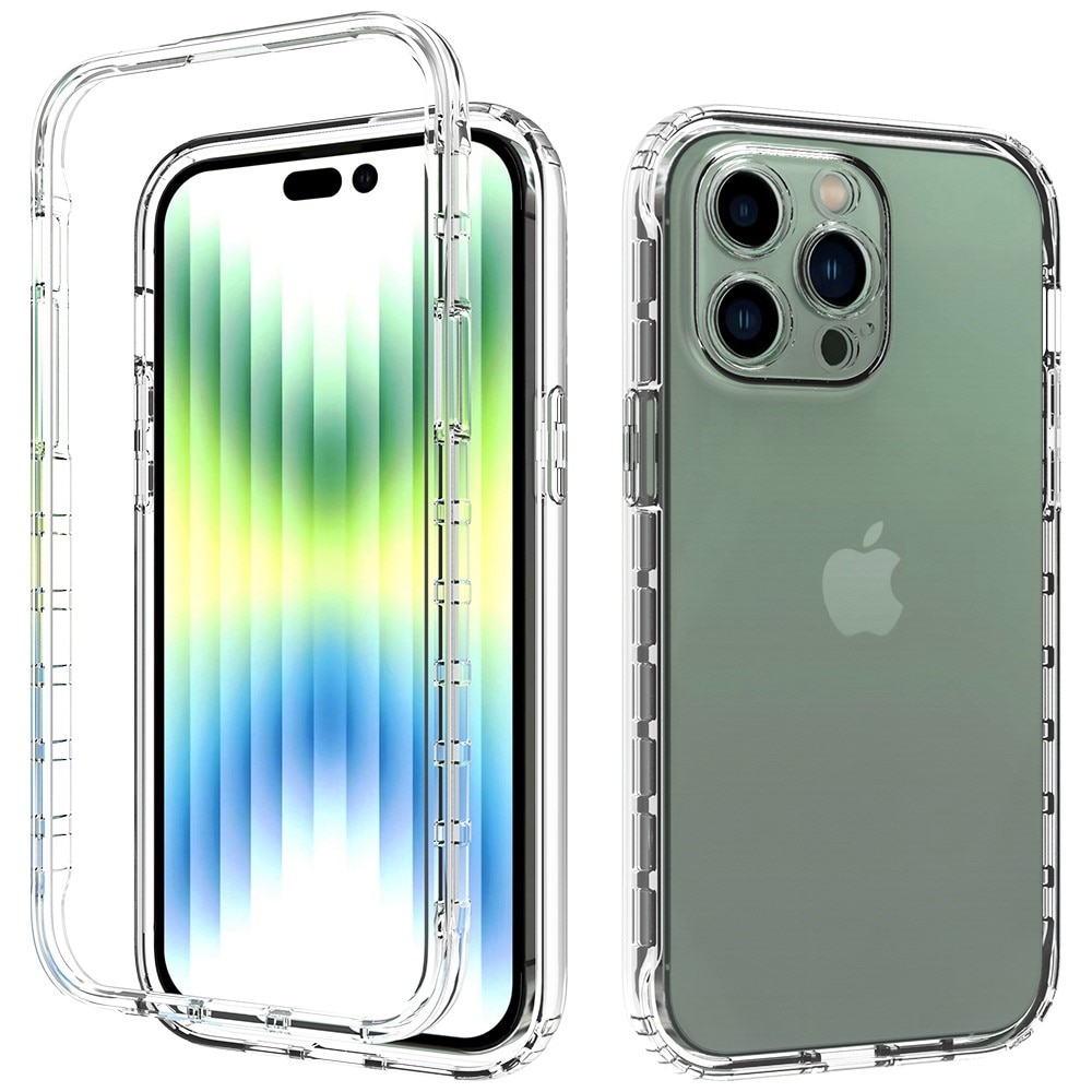 Full Cover Case iPhone 14 Pro Max Gennemsigtig