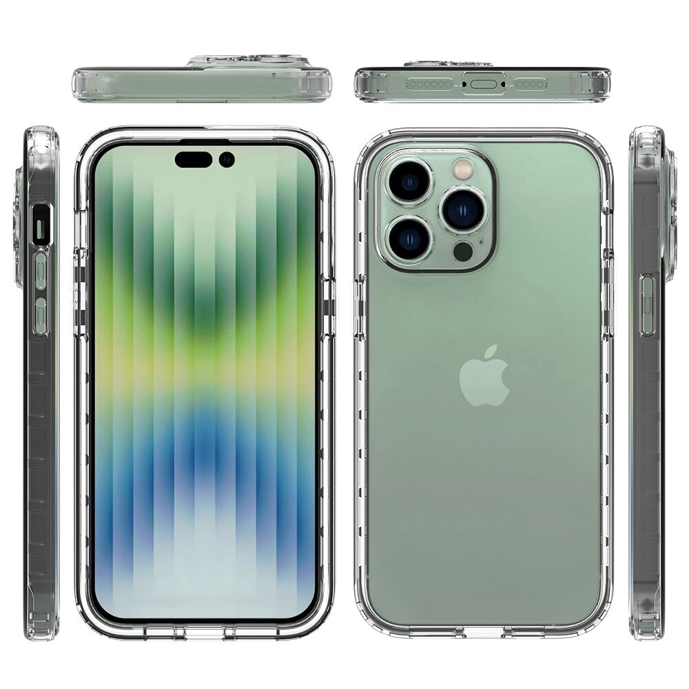 Full Cover Case iPhone 14 Pro Max Gennemsigtig
