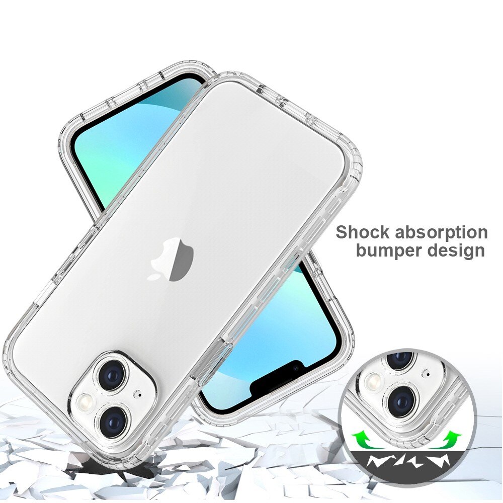 Full Cover Case iPhone 14 Plus gennemsigtig