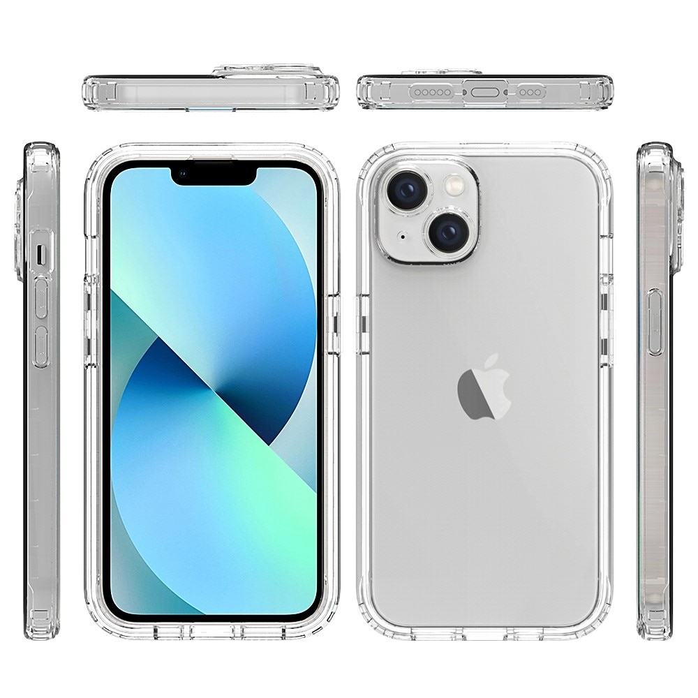 Full Cover Case iPhone 14 Plus gennemsigtig
