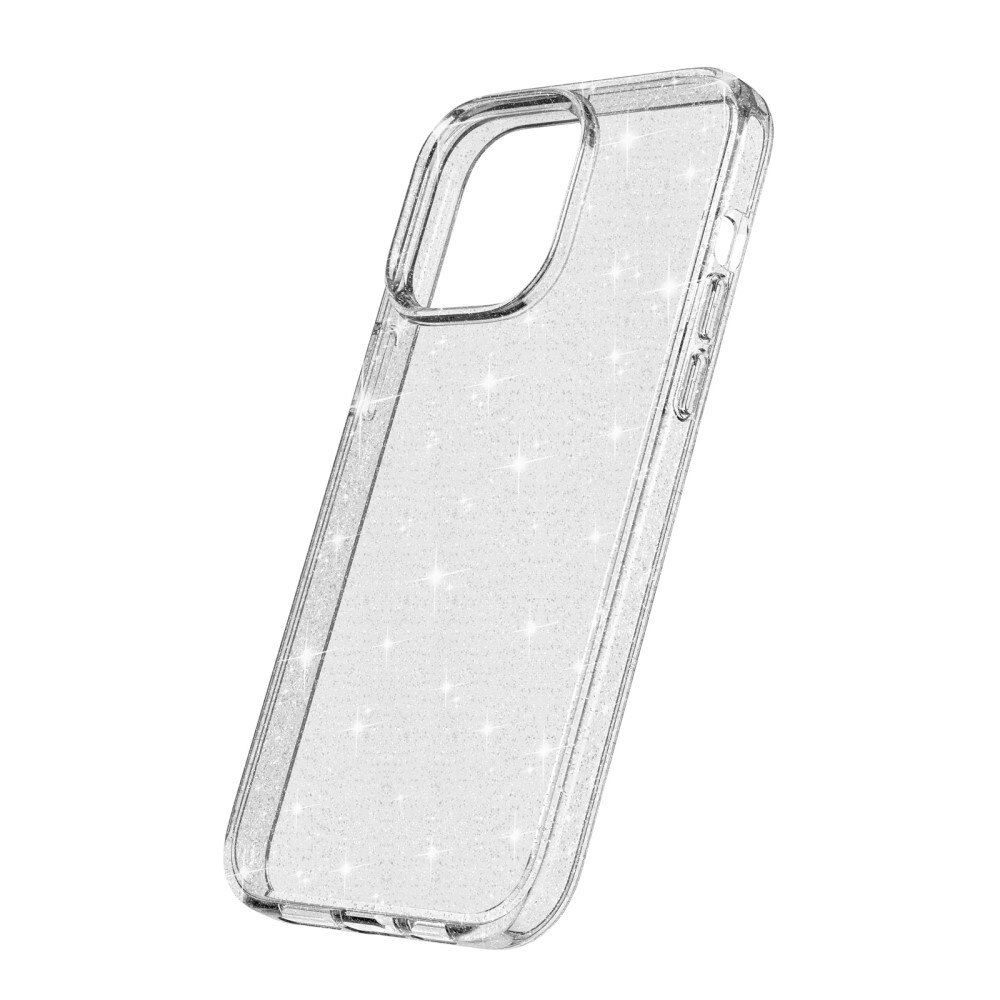 Liquid Glitter Case iPhone 15 Pro gennemsigtig