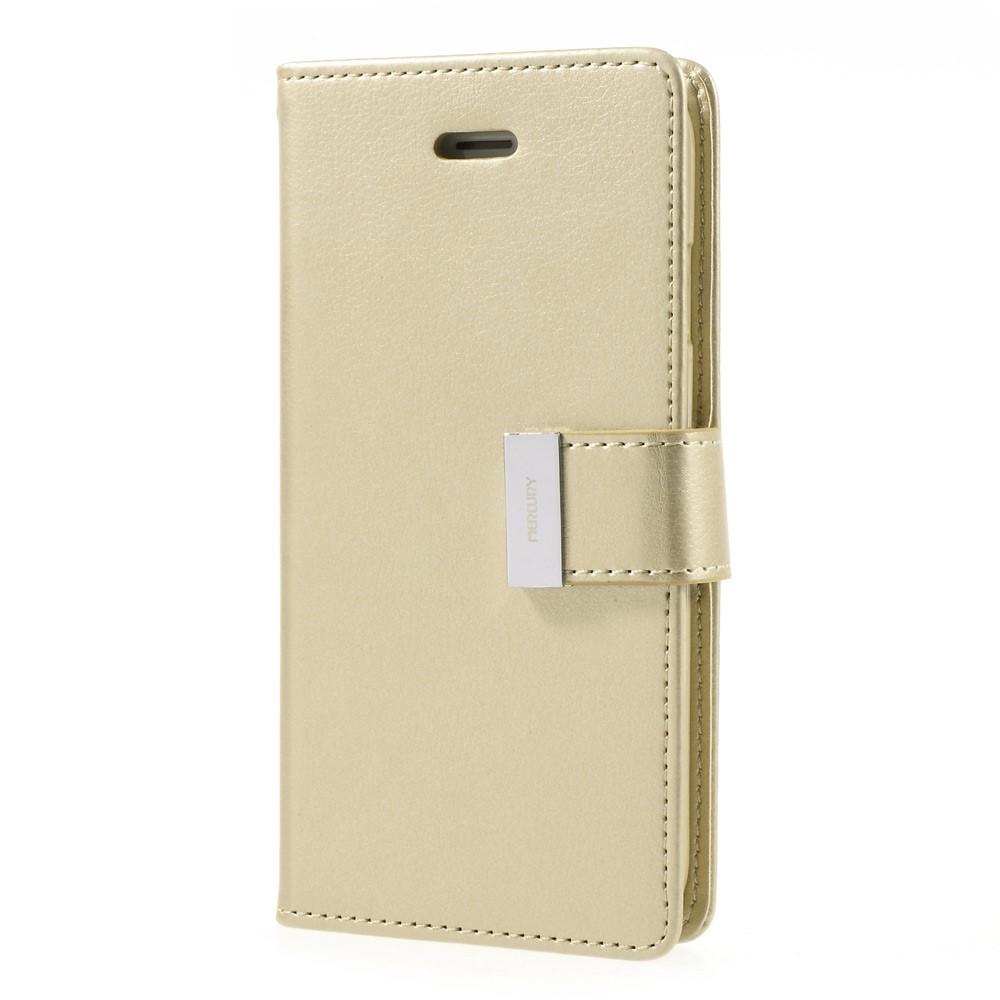 Rich Diary Case Apple iPhone 7/8/SE guld