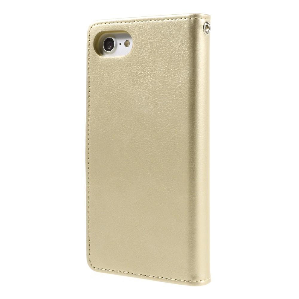 Rich Diary Case Apple iPhone 7/8/SE guld