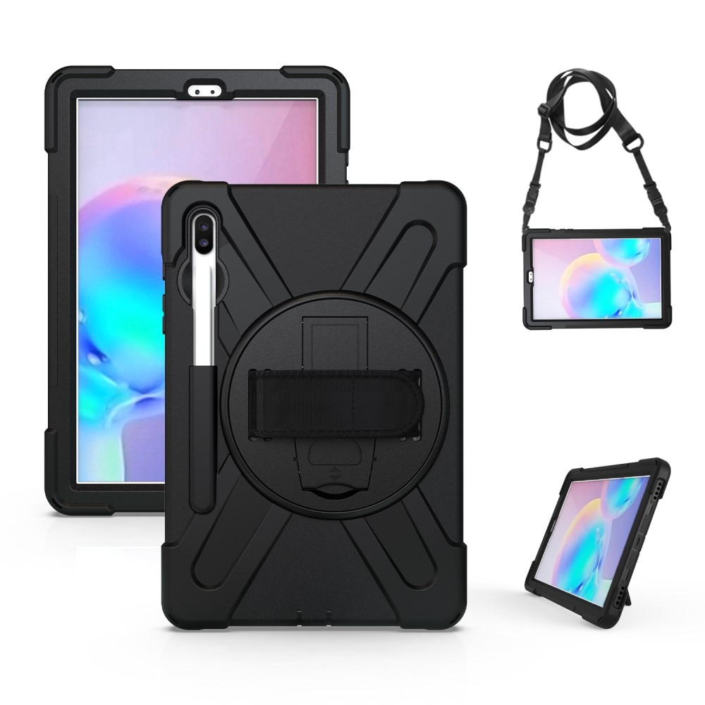 Stødsikker Hybridcover Samsung Galaxy Tab S6 10.5 sort