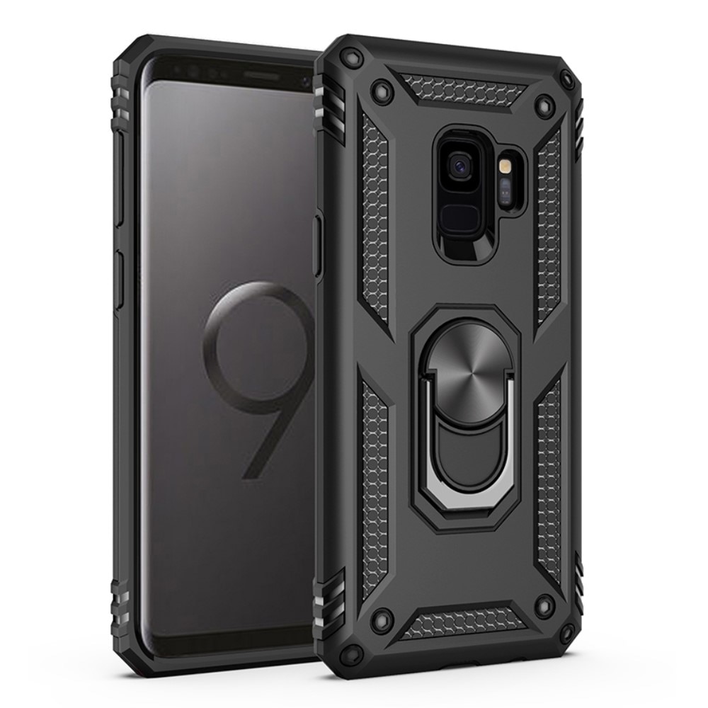 Hybridcover Tech Ring Samsung Galaxy S9 sort