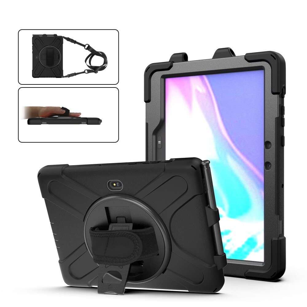 Stødsikker Hybridcover Samsung Galaxy Tab Active4 Pro sort