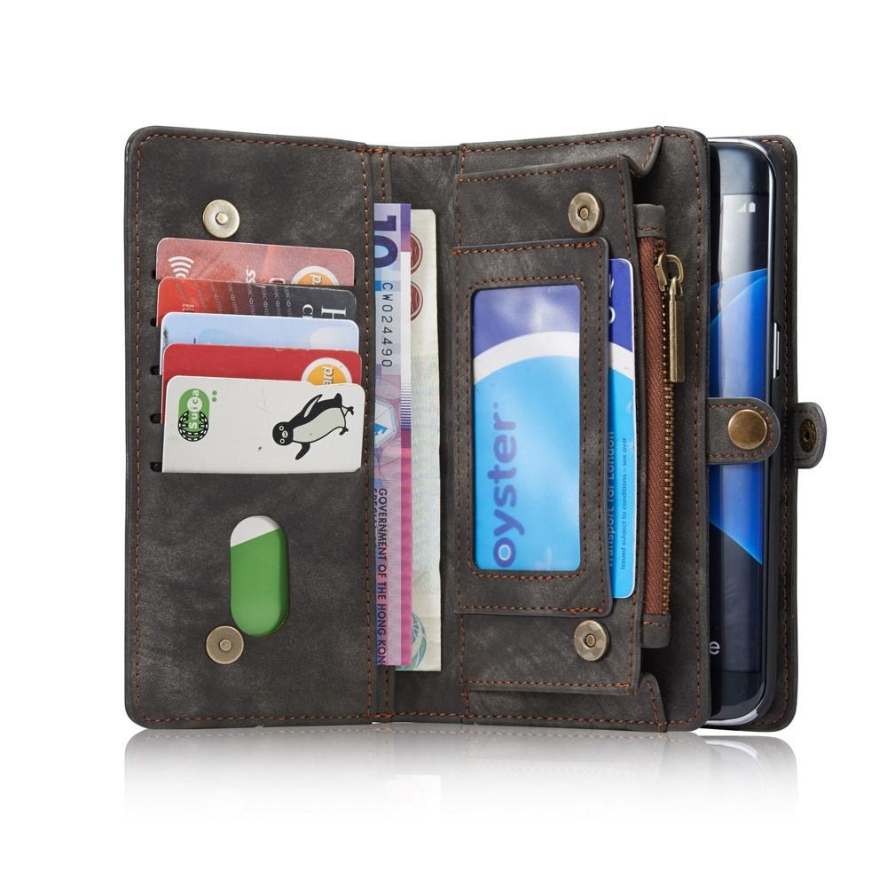 Multi-slot Mobiltaske Samsung Galaxy S7 Edge Grå