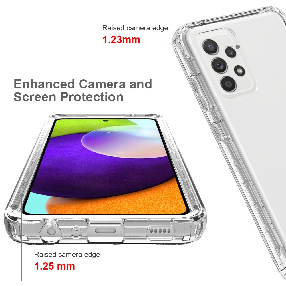 Full Cover Case Samsung Galaxy A52/A52s gennemsigtig
