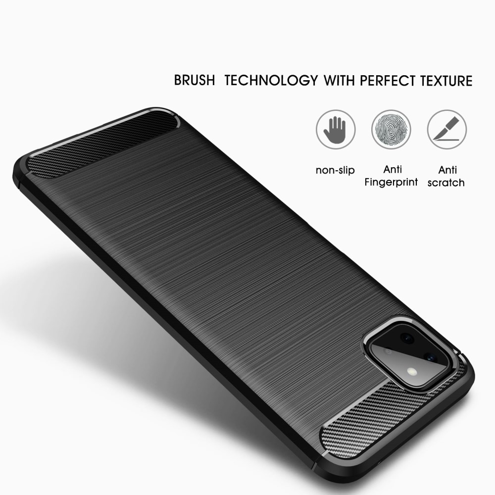 Brushed TPU Cover Samsung Galaxy A22 5G Black