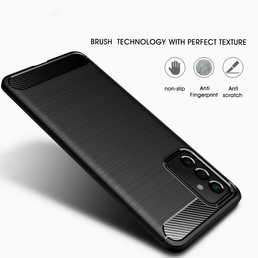 Brushed TPU Cover Samsung Galaxy A82 5G Black
