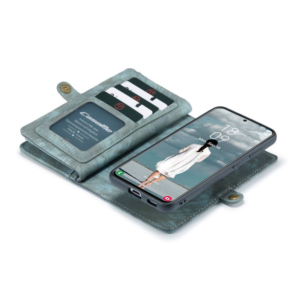 Multi-slot Mobiltaske Samsung Galaxy S21 FE Blå