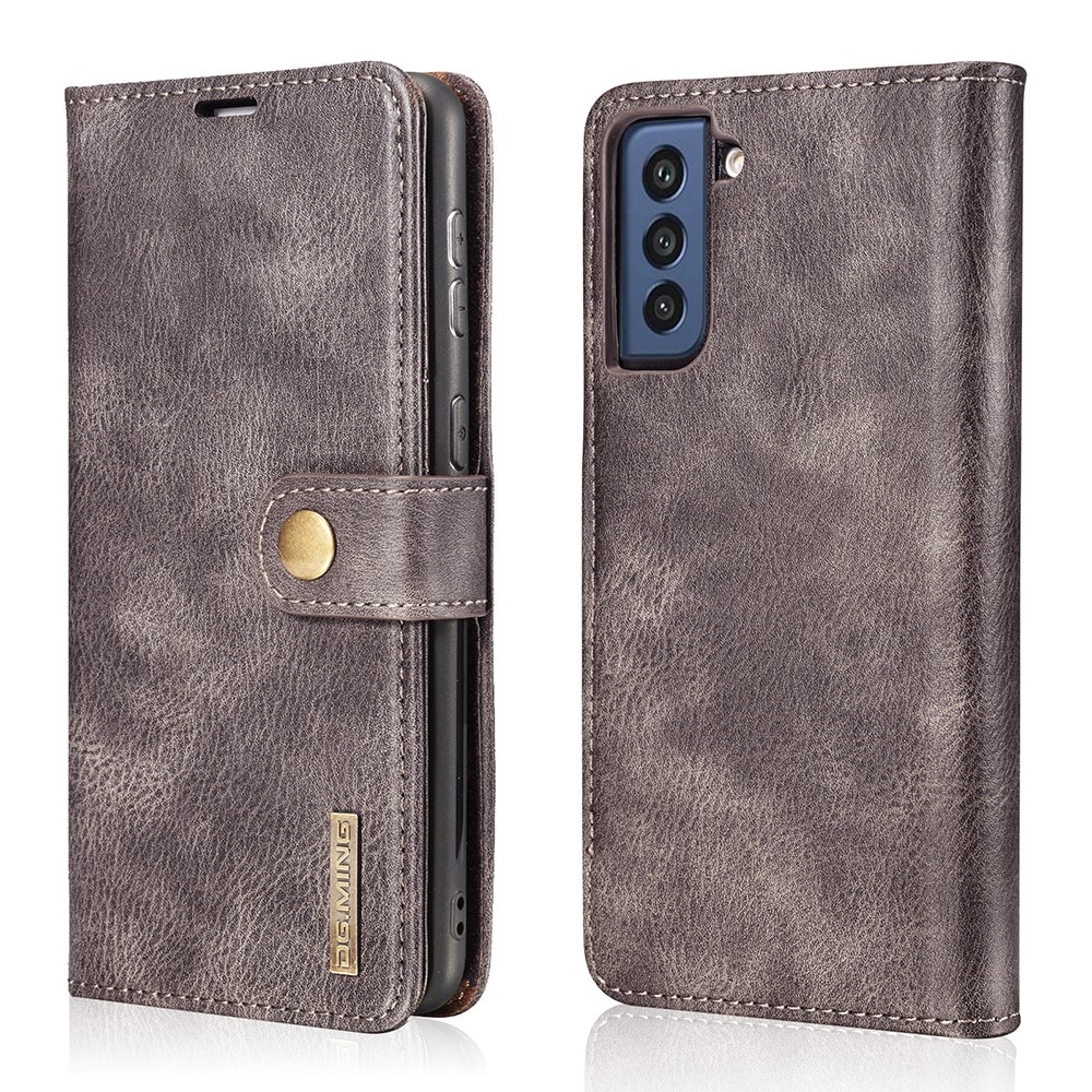 Magnet Wallet Samsung Galaxy S21 FE Brown