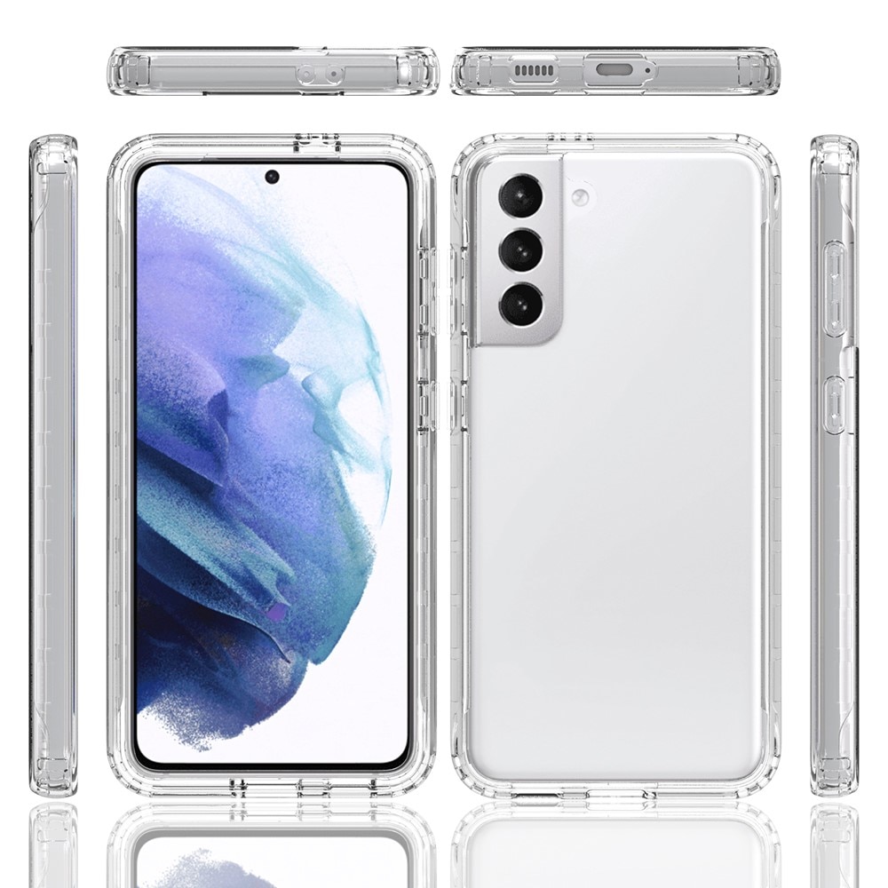 Full Cover Case Samsung Galaxy S21 gennemsigtig