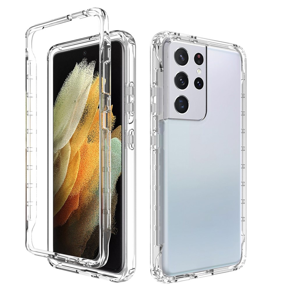 Full Cover Case Samsung Galaxy S21 Ultra Gennemsigtig